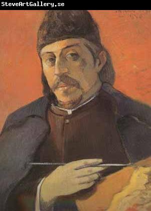 Paul Gauguin Portrait of the artist with a palette (mk07)
